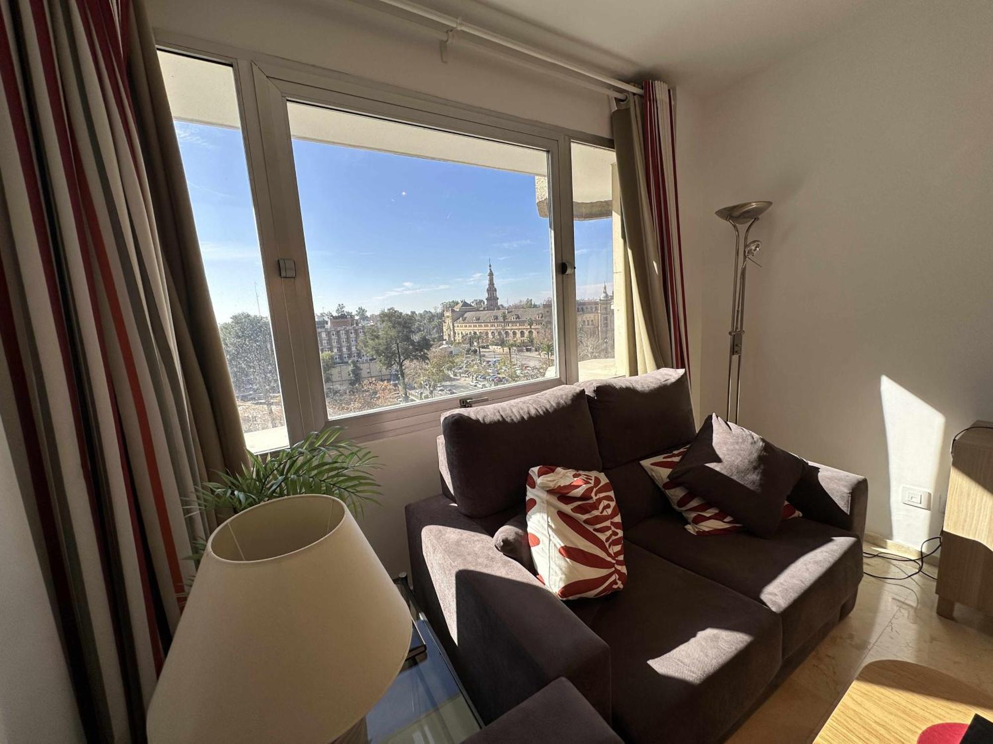 Estupendo Apartamento Junto A Plaza De Espana Sevilla Kültér fotó