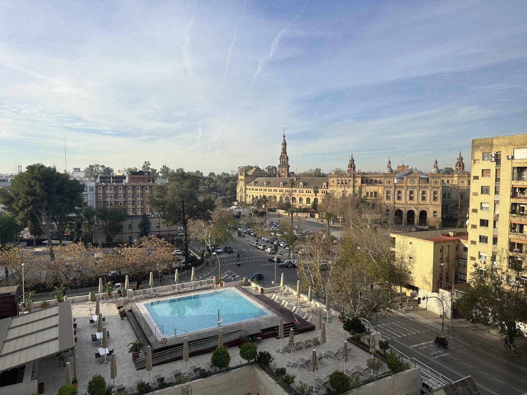 Estupendo Apartamento Junto A Plaza De Espana Sevilla Kültér fotó